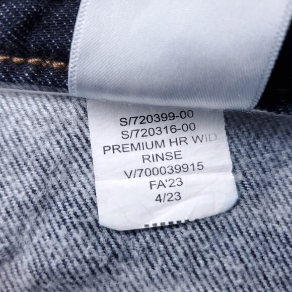 Banana Republic Jeans Women 30/10 Blue Wide Leg High Rise Trouser Casual Chic - Picture 11 of 11